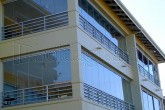 Balcony glazings